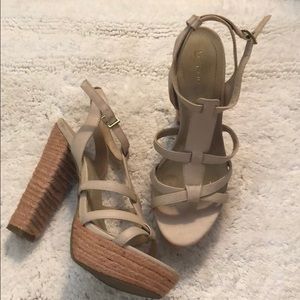 Braided High Heeled Sandals